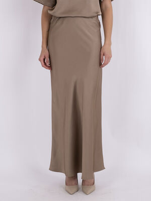 Vicky Heavy Sateen Skirt
