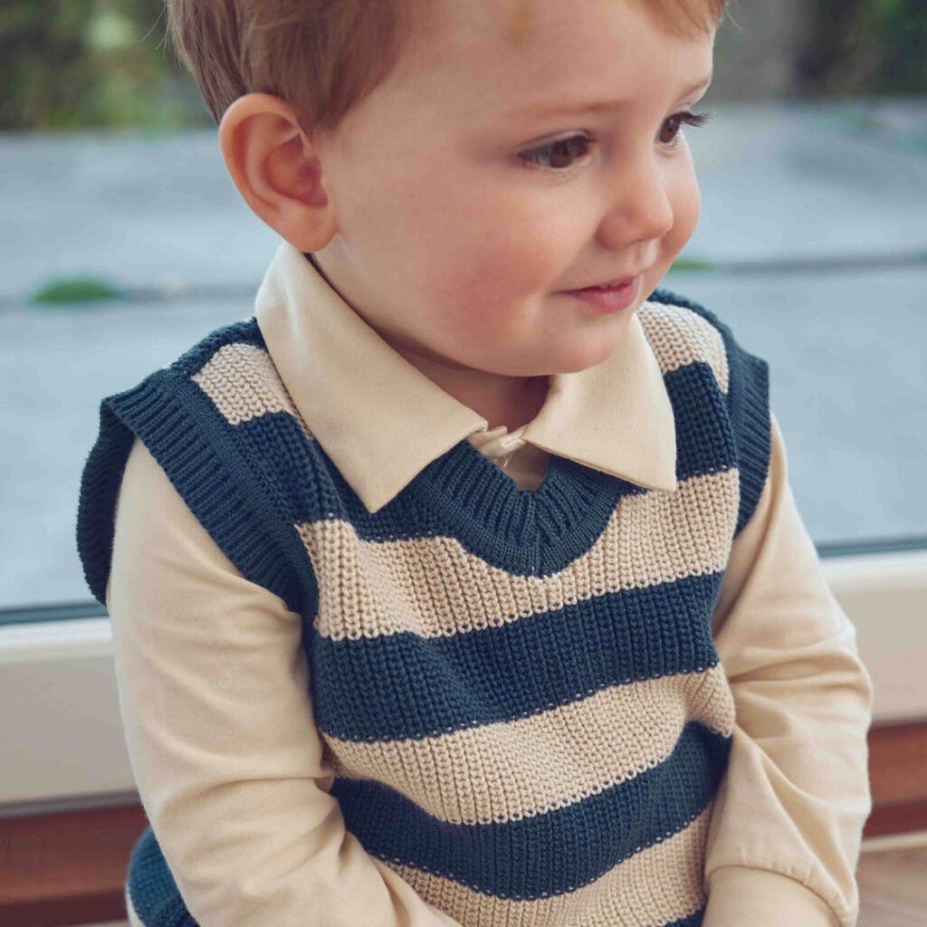 Knit Stripe Vest Baby