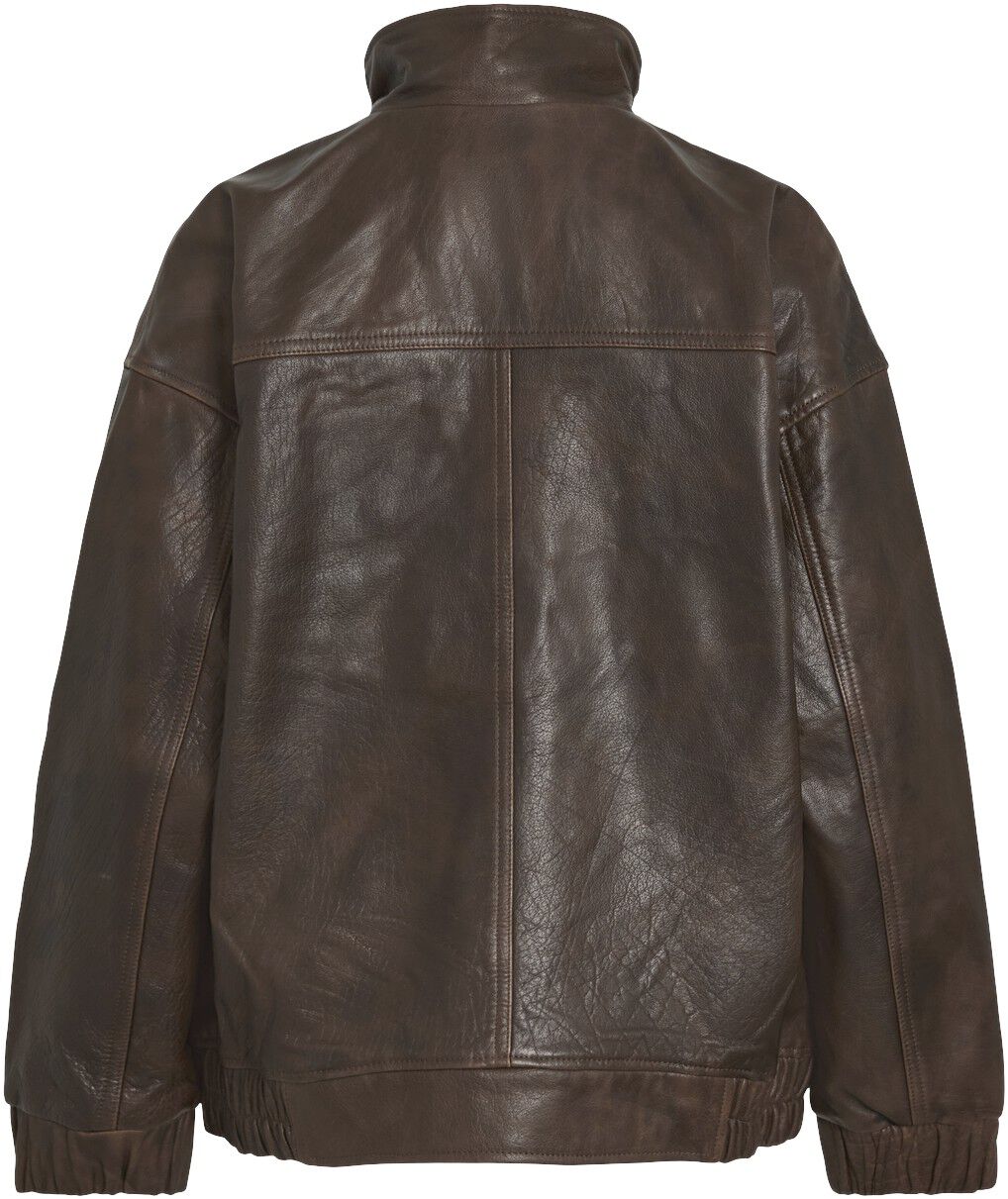 Rousimone L/S Oversized Leather Jacket/1