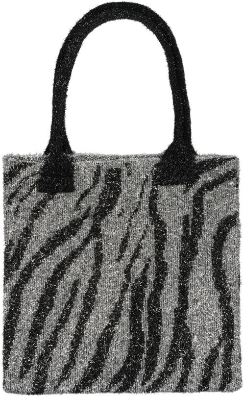 Zebra Glitter Bag