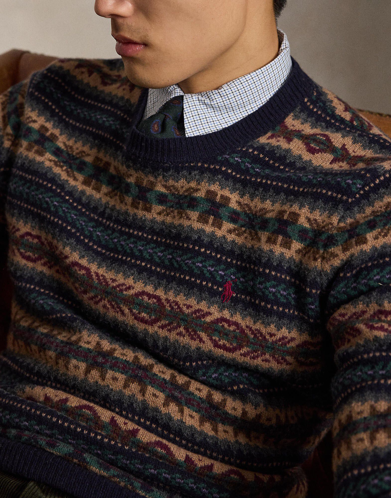 2/17-5 WOOL RWS-SWEATER-PULLOVER