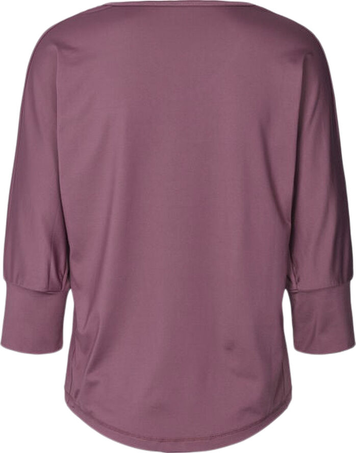 Heidi trænings T-shirt m. 3/4 ærmer