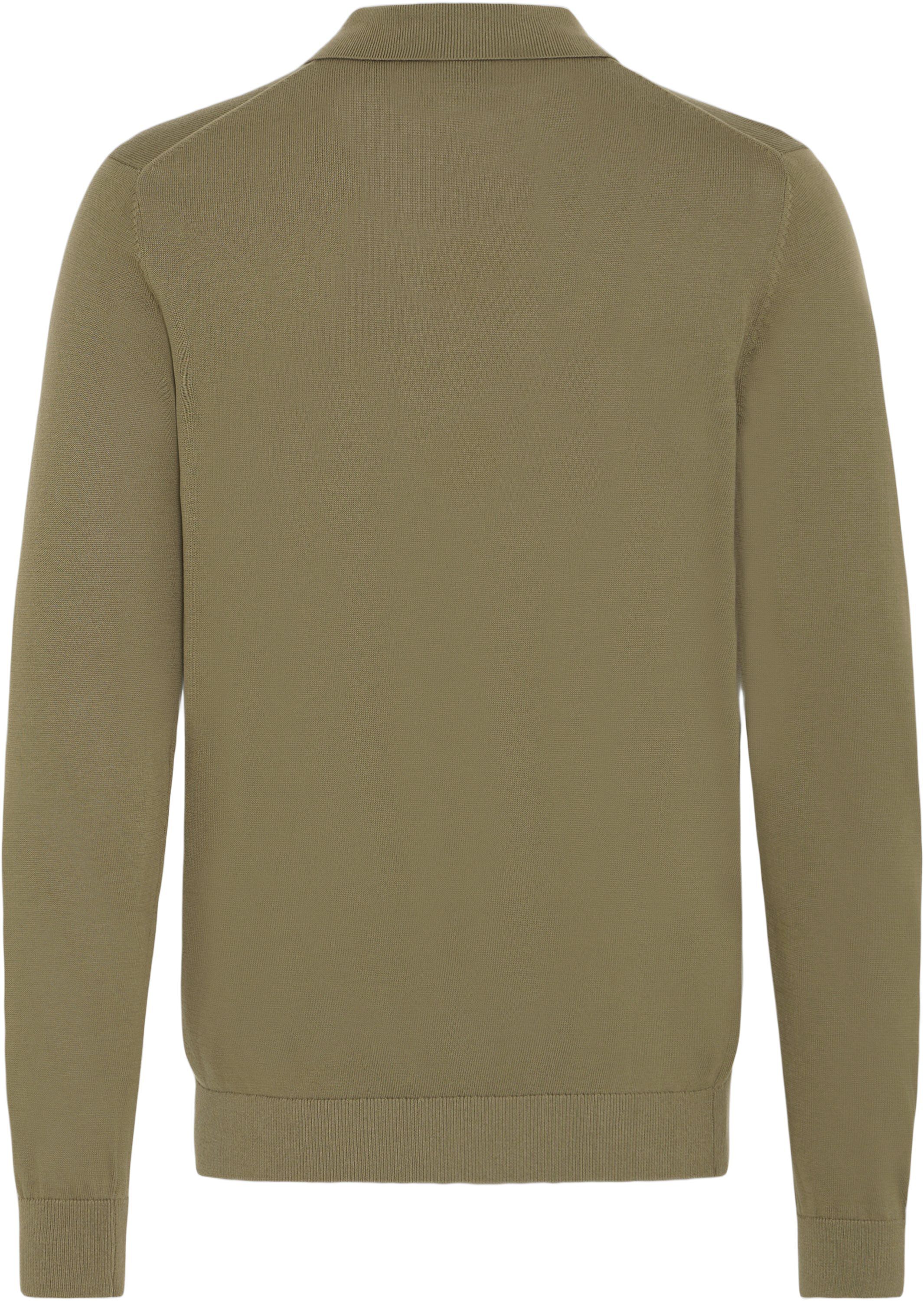 CFOSVALD fine knitted polo knit