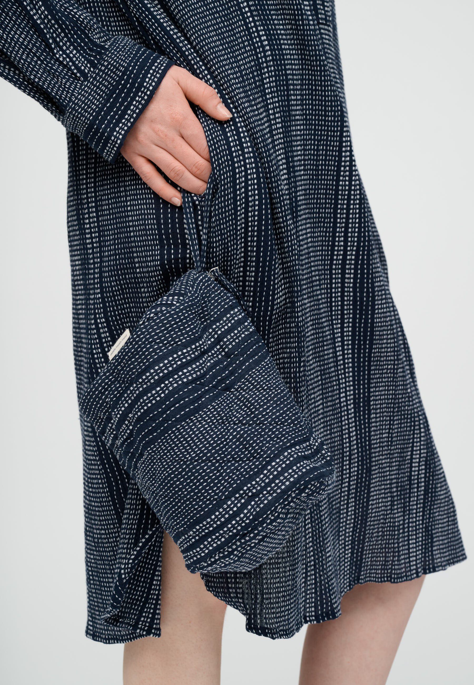 relieve shirtdress dobby