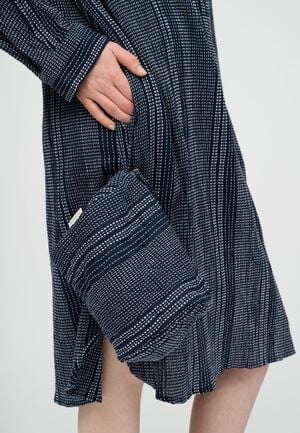 relieve shirtdress dobby