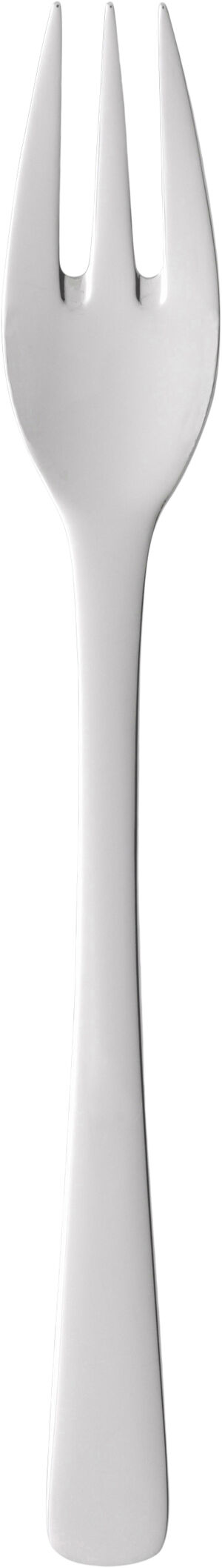 Kagegaffel Steel Line 16 cm Blankt stål
