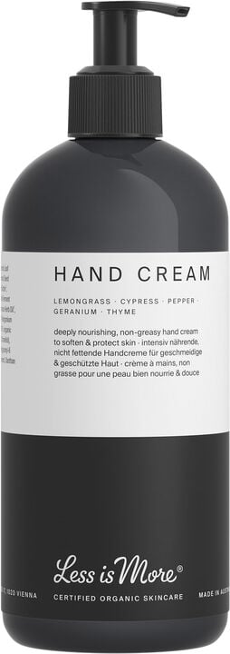 Organic Hand Cream Lemongrass