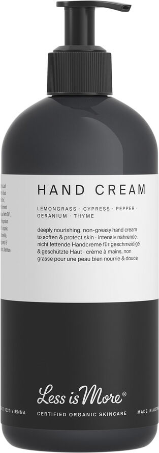 Organic Hand Cream Lemongrass