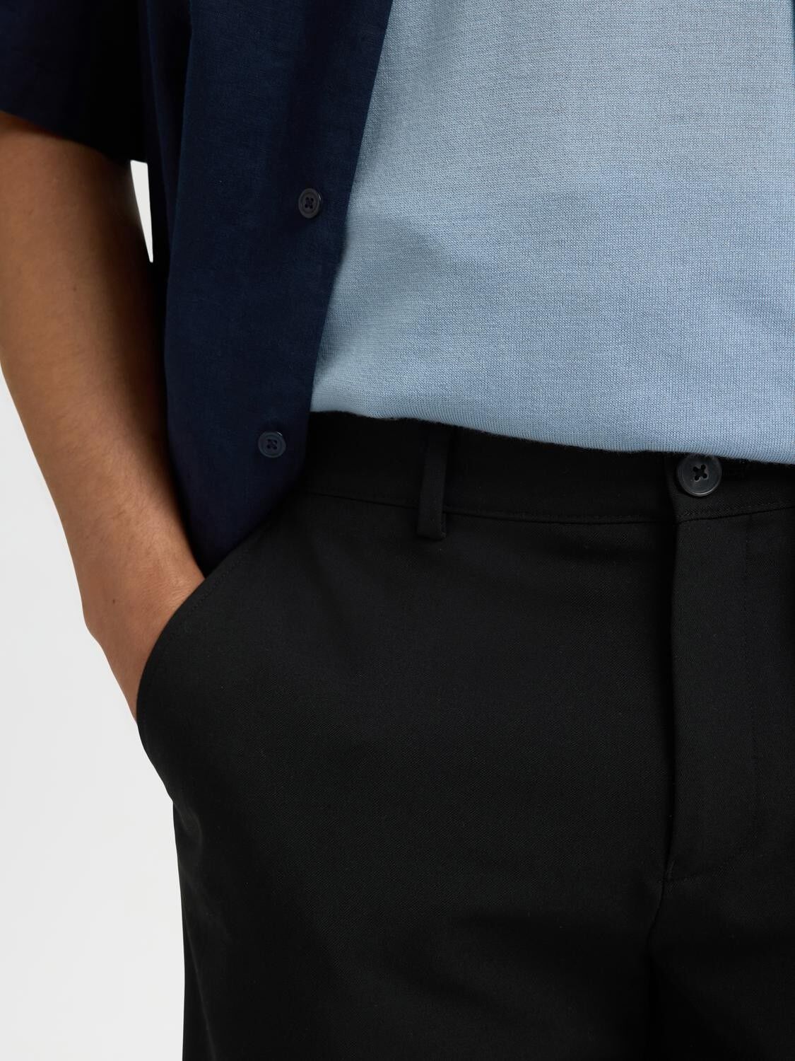 SLHREGULAR-ROBERT FLEX SHORTS NOOS