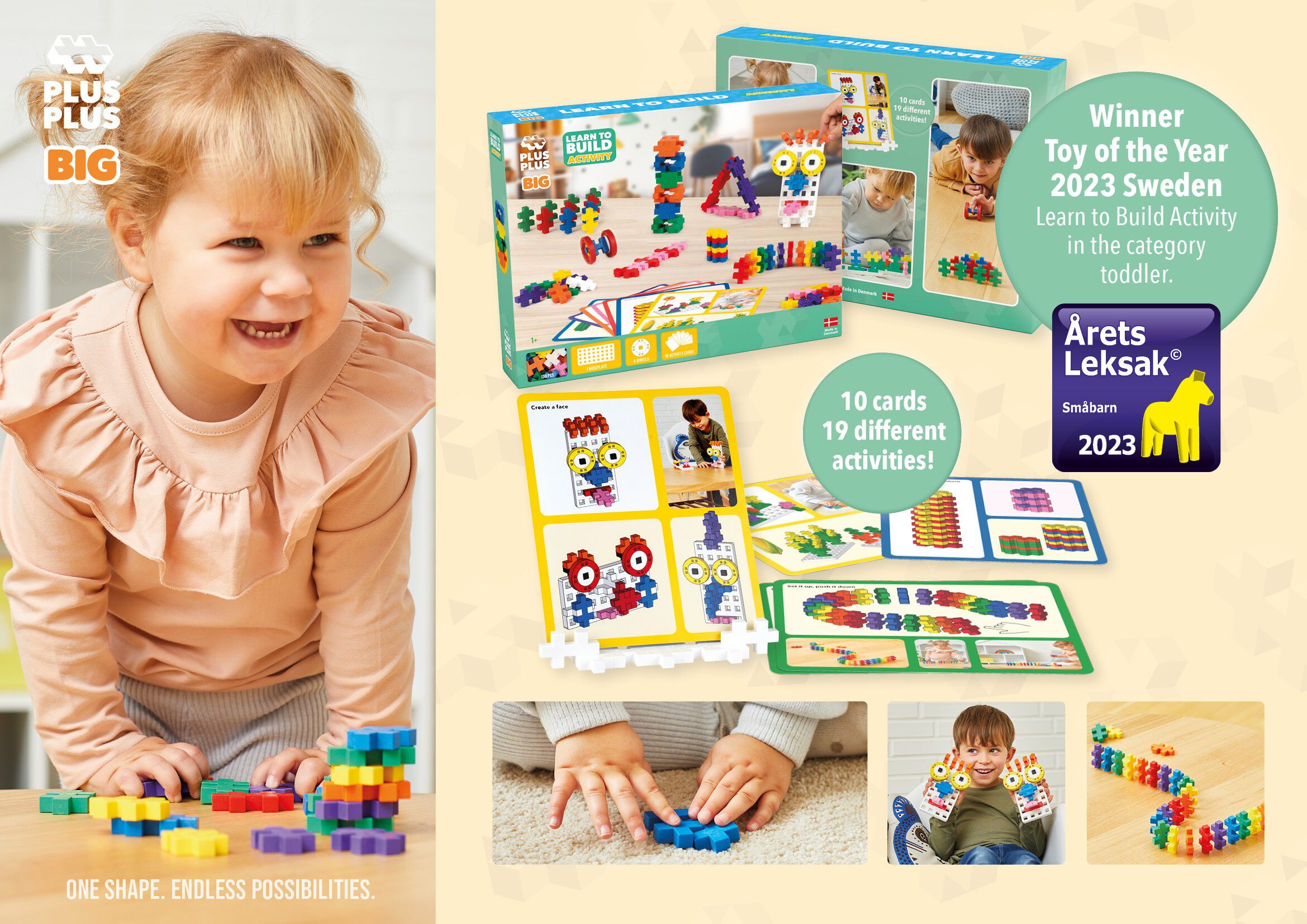 Plus plus Learn to Build Big activity