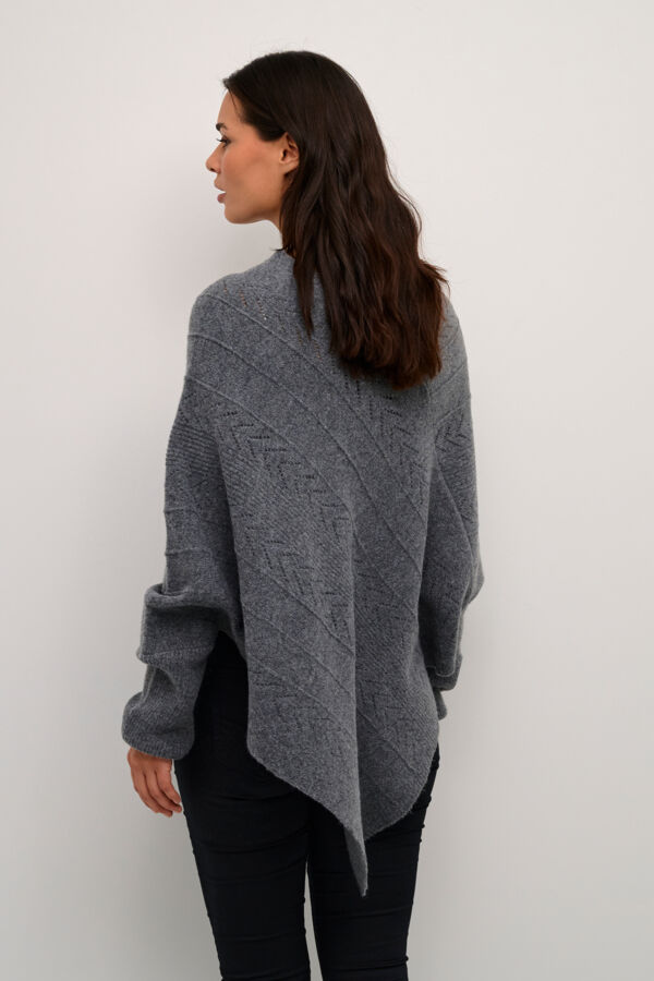 CRHoliday Knit Poncho