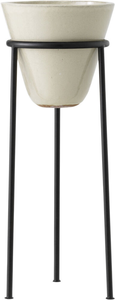 Daiza Planter, H67/&Oslash;25, Ivory