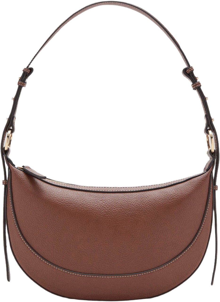 Oval shoulder bag