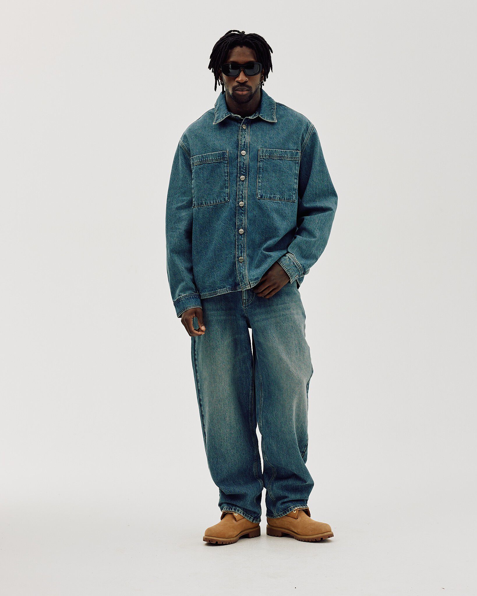 Oversized Denim Shirt