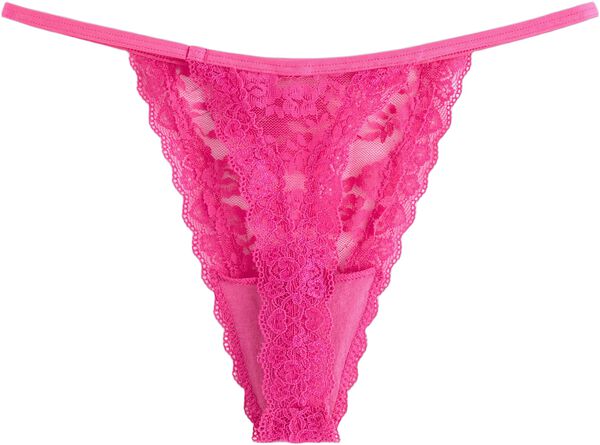 Stringtrosa med låg midja gjord i