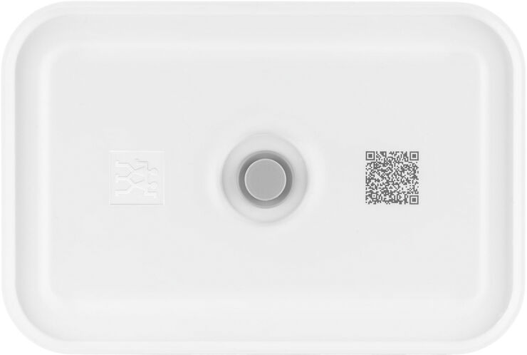 FRESH & SAVE Vakuum madkasse, semitransparent/grå, Str L