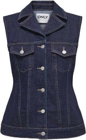 ONLJOANA RINSE DNM WAISTCOAT MAE