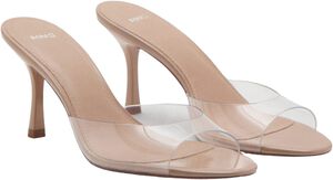 Pointed heel sandals