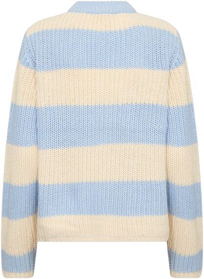 SC-REMONE STRIPE 38 Pullover Lysebl&aring;