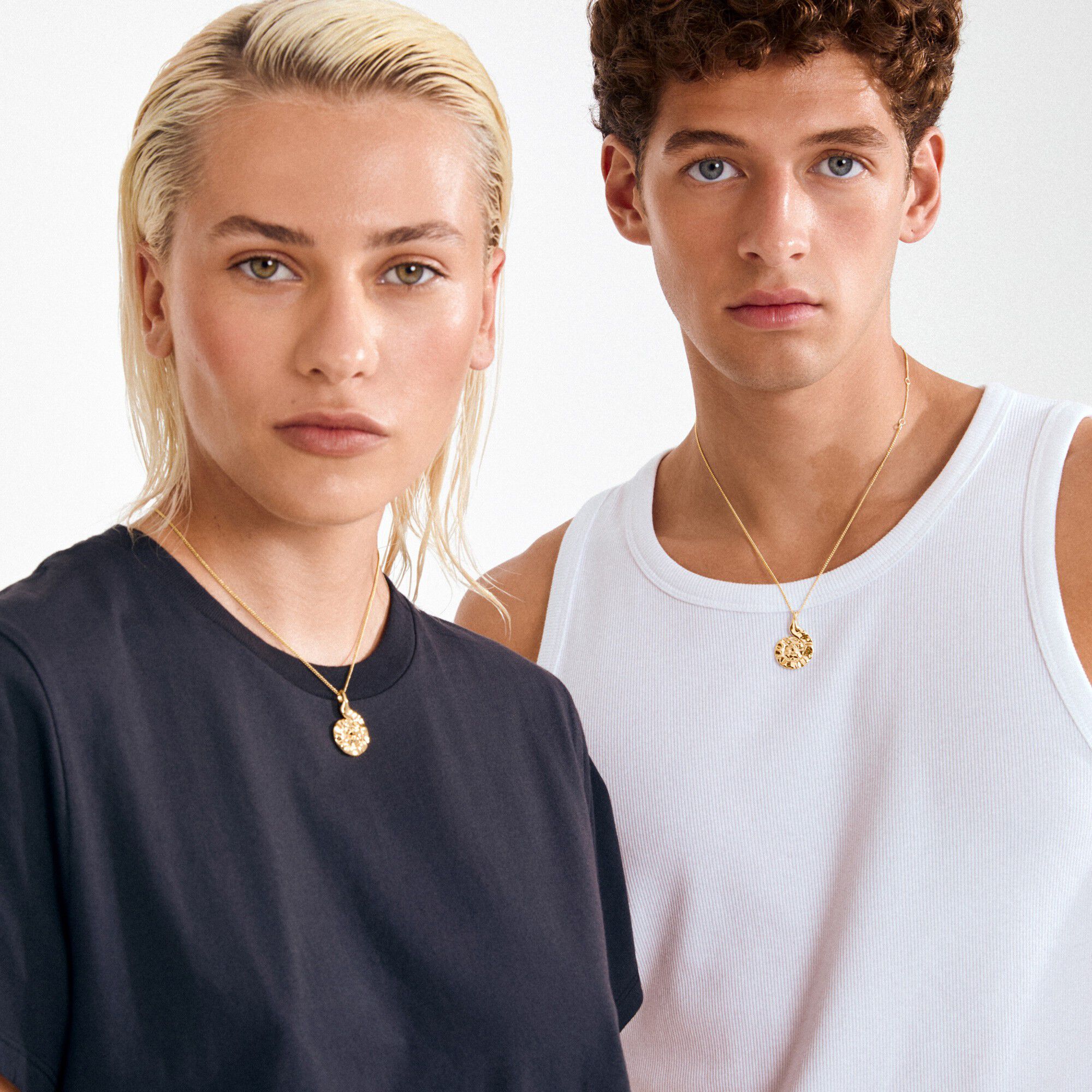 HAZE necklace gold-plated