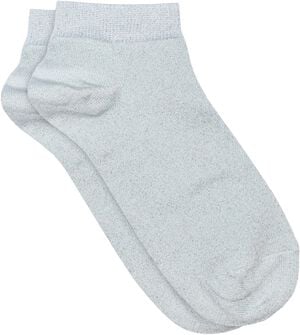 Zoe glitter sneaker socks