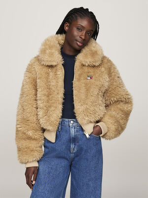 TJW FAUX SHEARLING JACKET