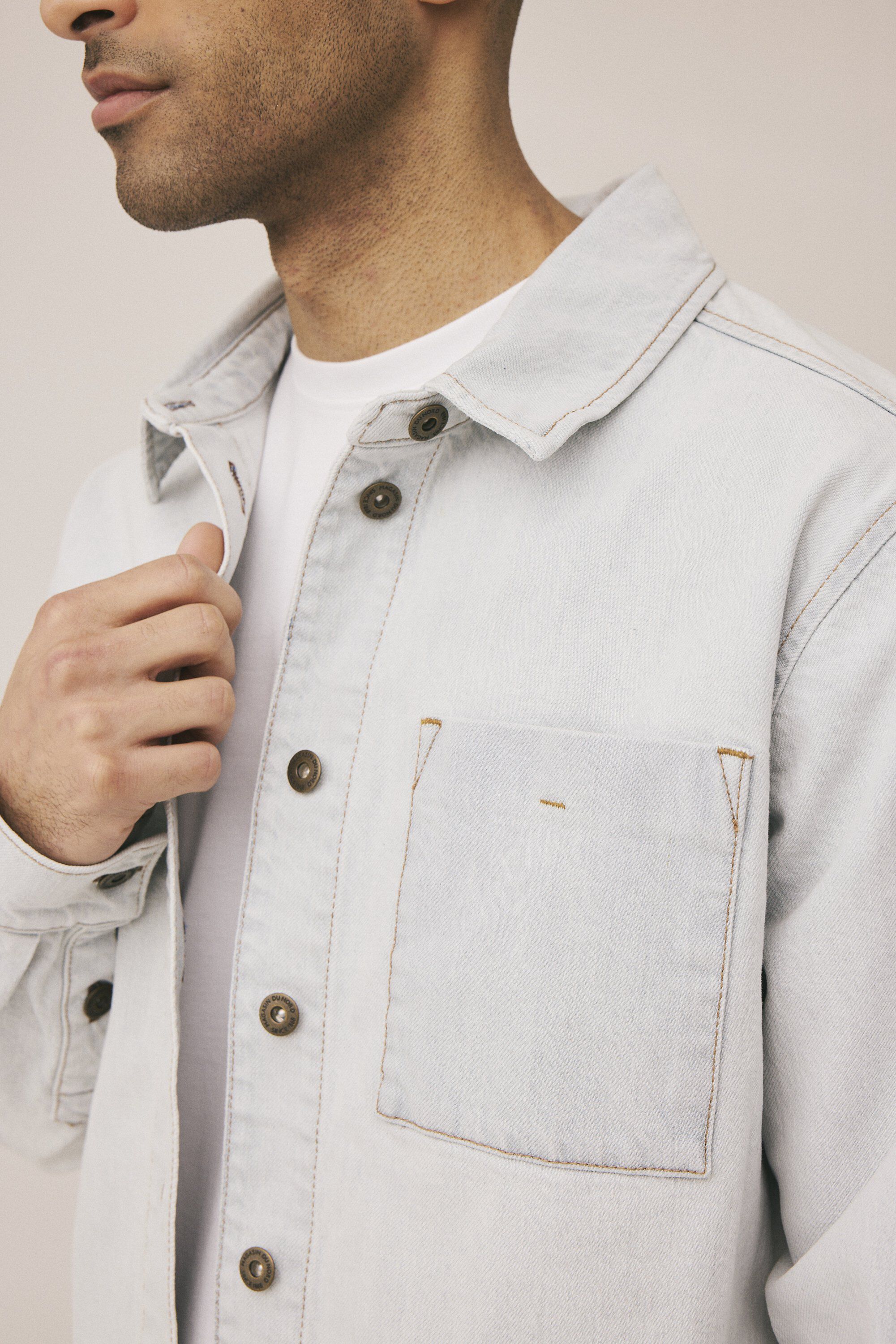 Domenic 5 denim shirt - GOTS