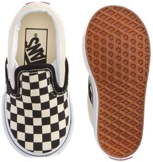 TD Classic Slip-On Blk&WhtChckerboa