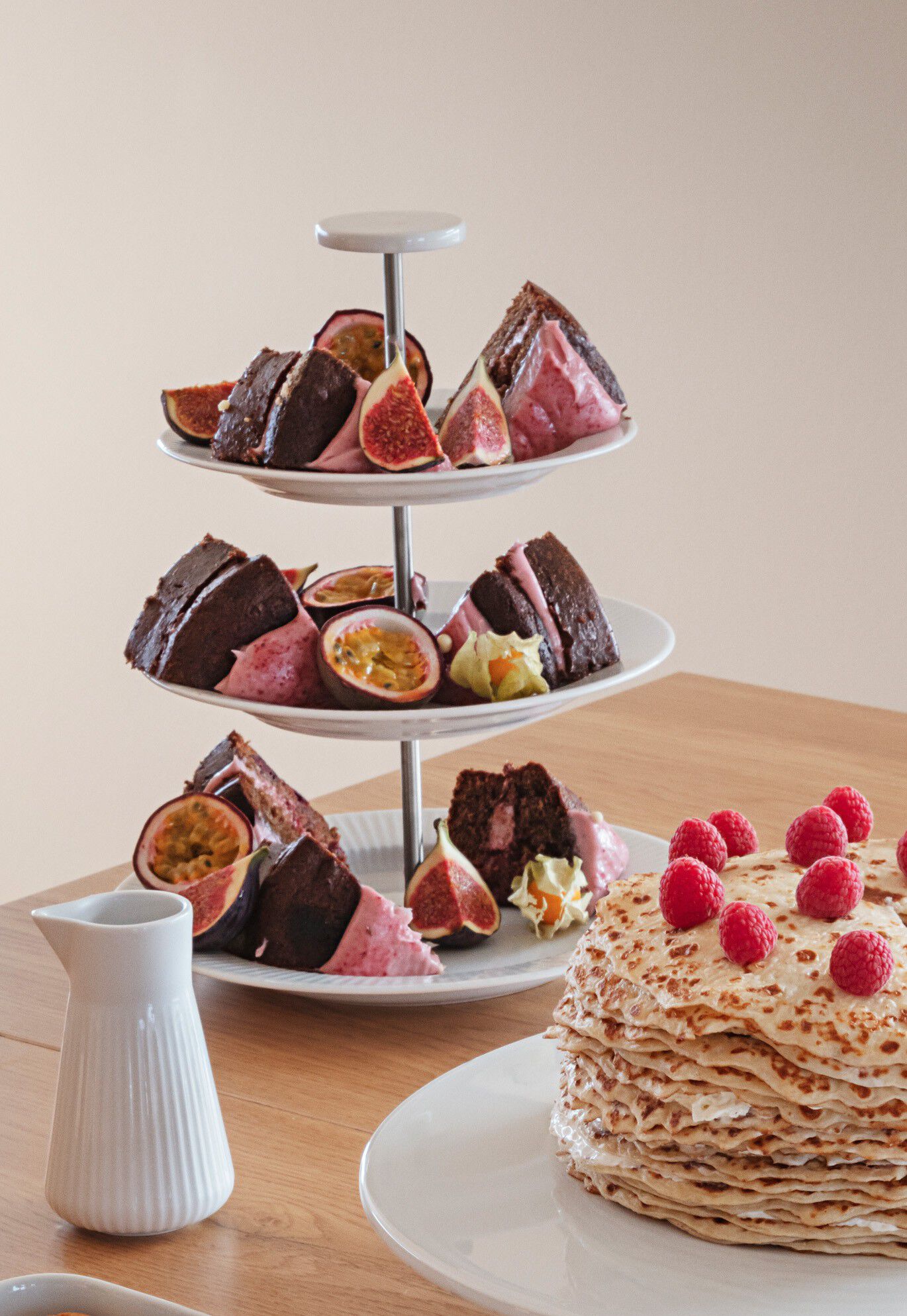 &Eacute;tagi&egrave;re/Kageopsats