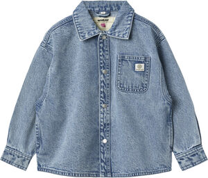 Langærmet Denim Skjorte Pappo