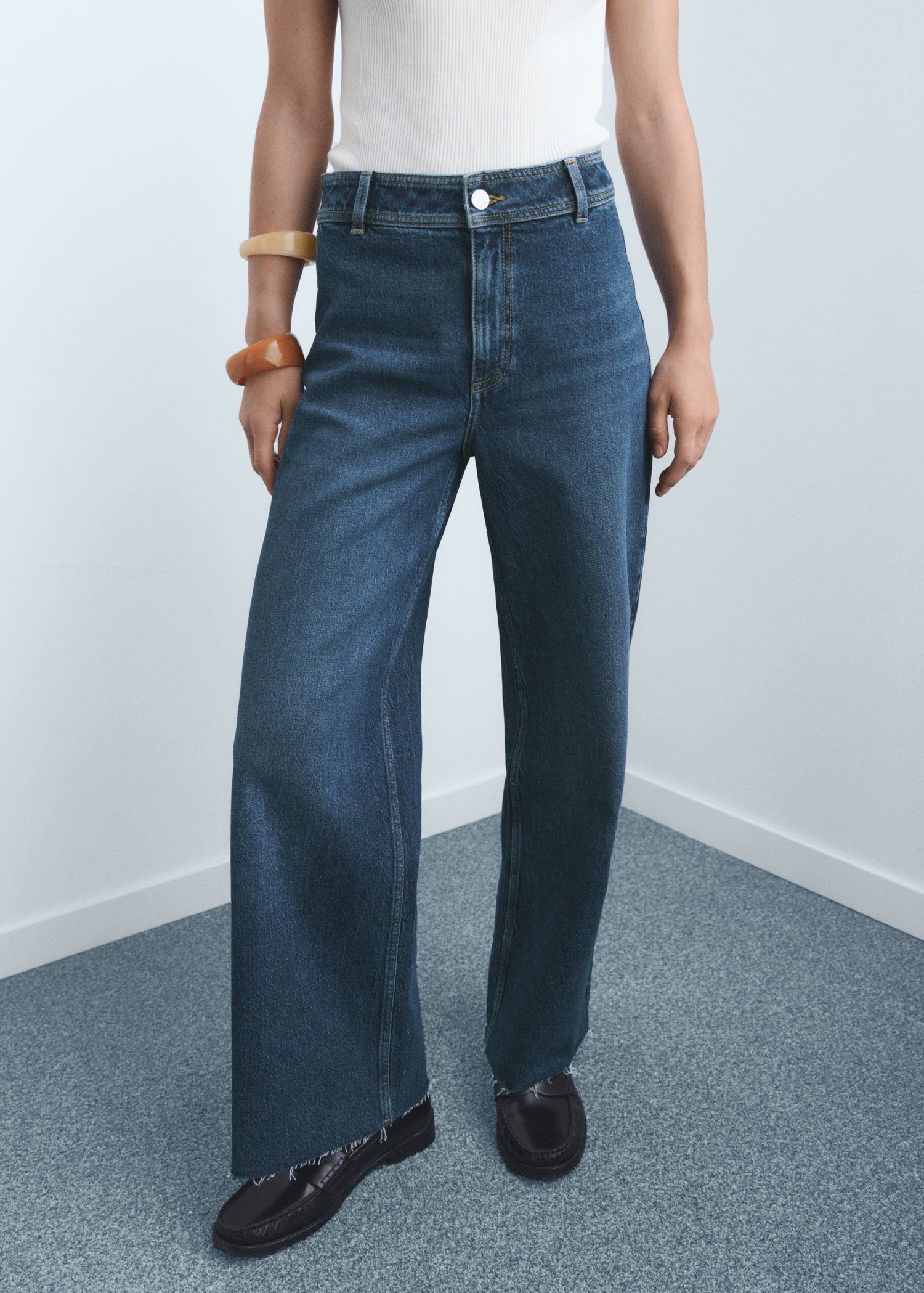 Catherin culotte high-rise jeans