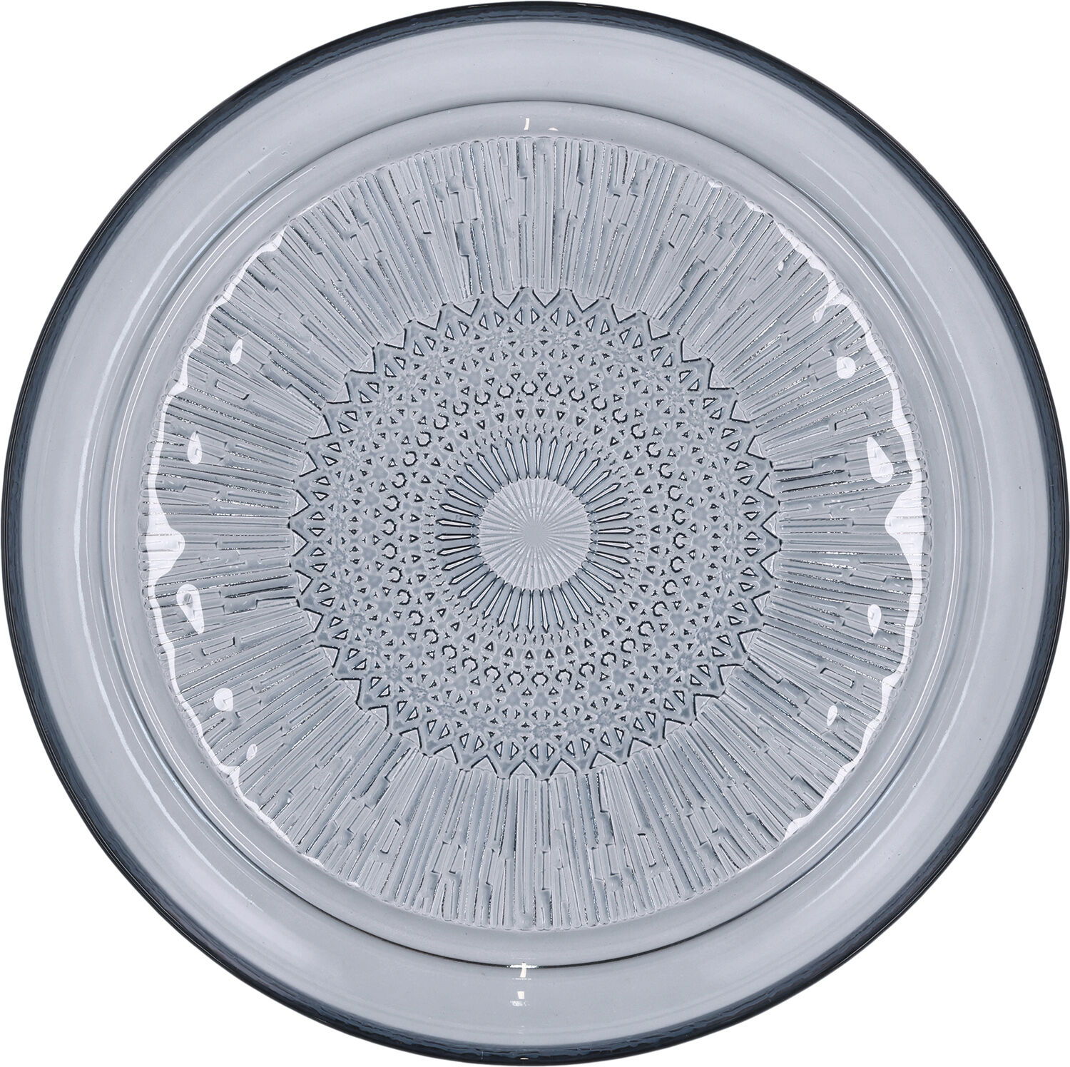 Glastallerken Kusintha 25 cm Bl&aring;