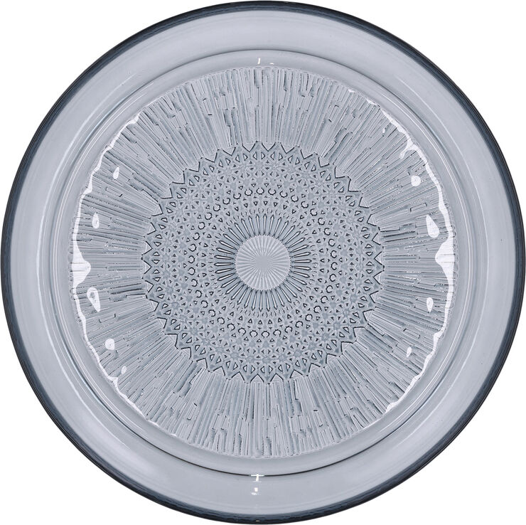 Glastallerken Kusintha 25 cm Blå