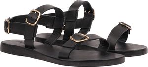 GIGLIO - ADJUSTABLE LEATHER SANDAL W/ HEEL STRAP