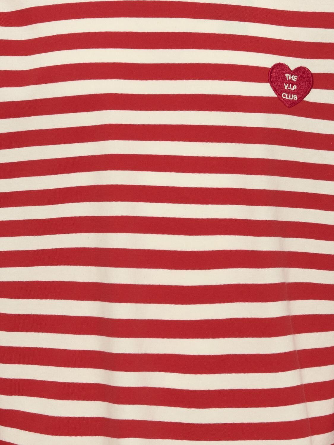 KOGLIVINA L/S O-NECK STRIPE TOP JRS