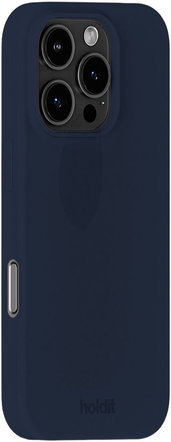 Silicone Case iPhone 16 Pro Midnight Blue