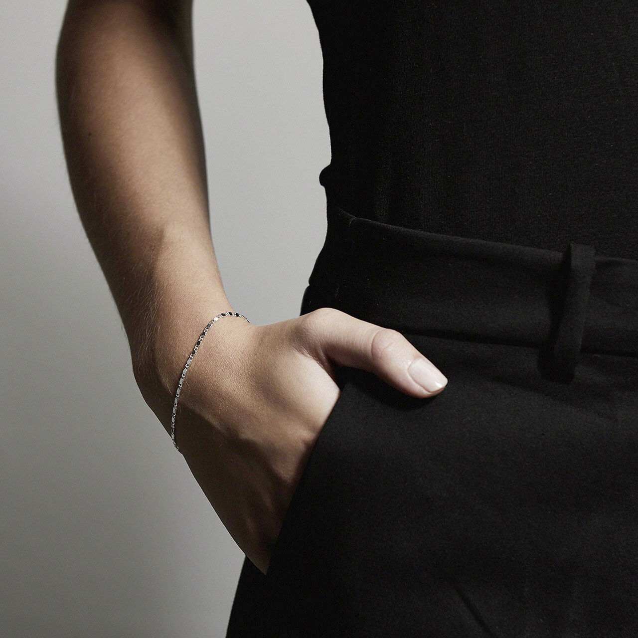 Armb&aring;nd : Parisa : S&oslash;lvbelagt