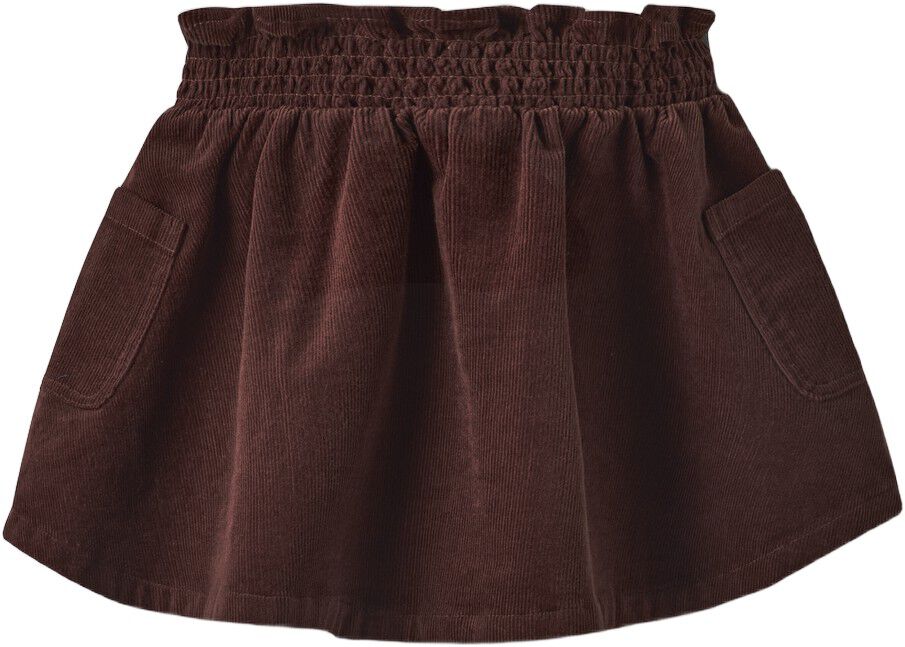 NMFOBERT CORD SKIRT 4122-HG LIL