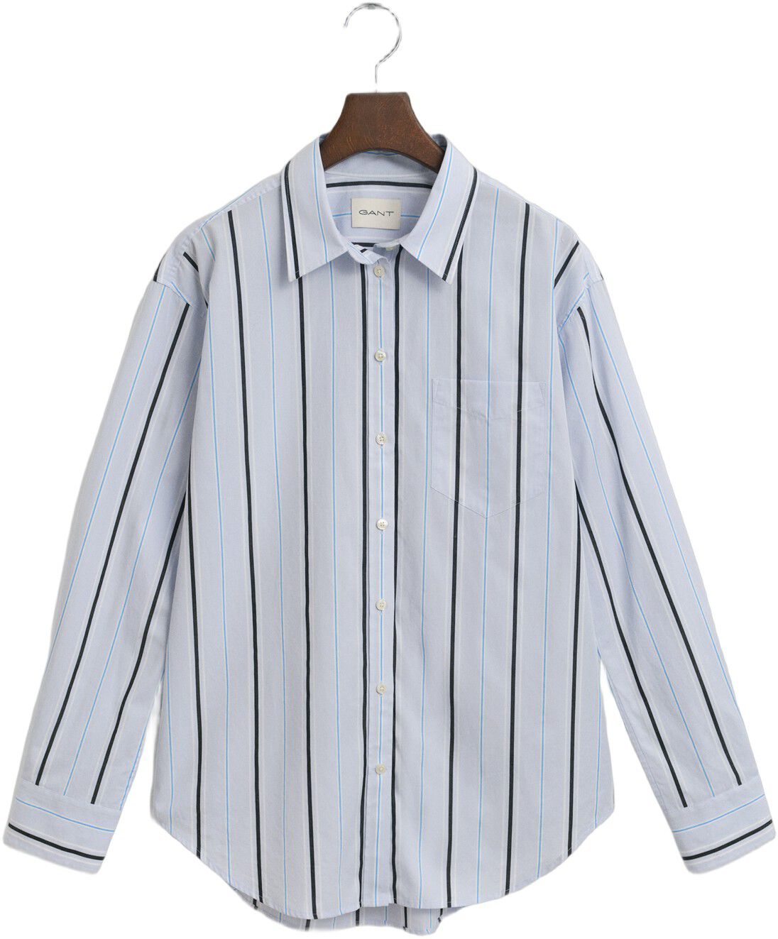 REL CLASSIC POPLIN STRIPED SHIRT