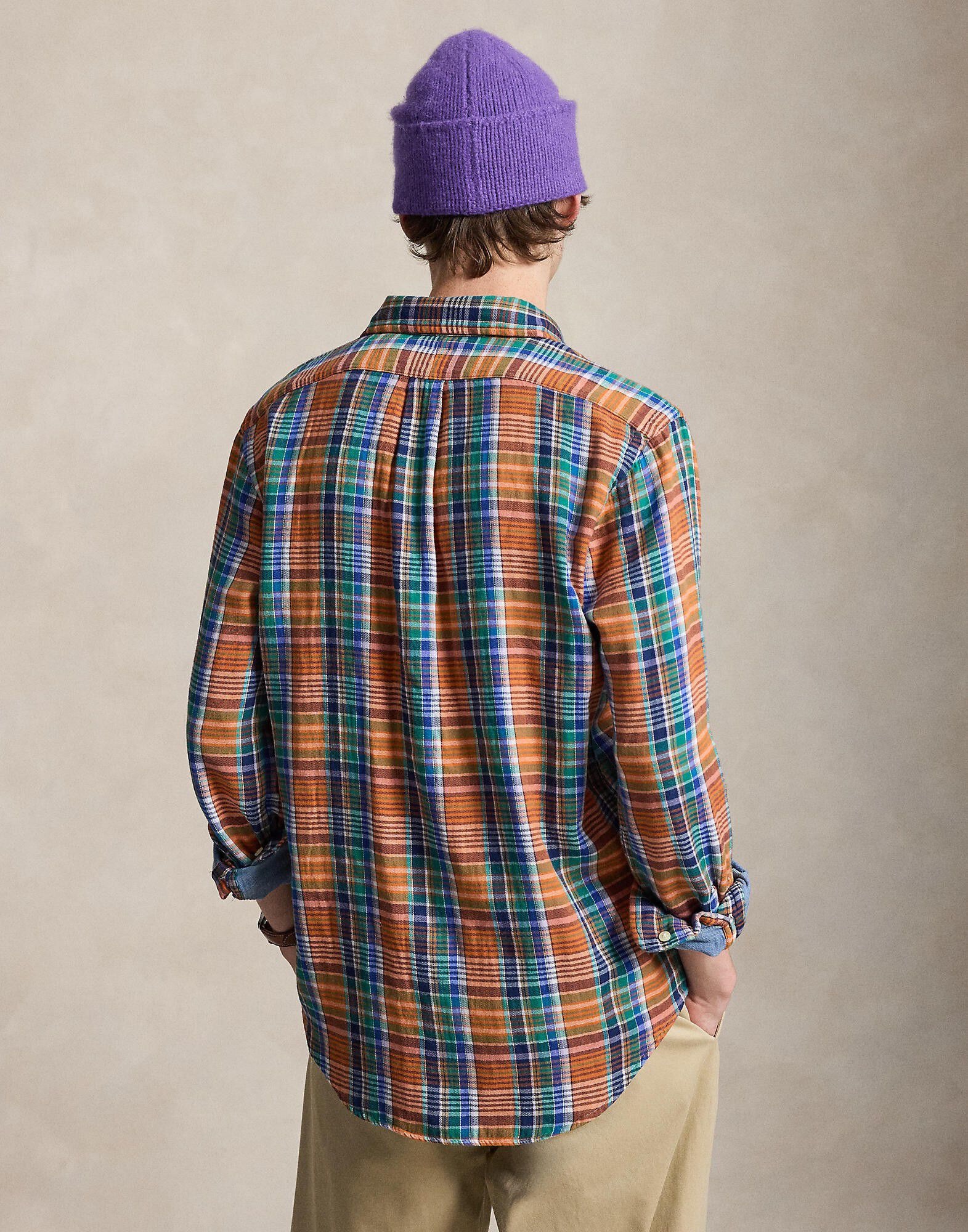 Custom Fit Plaid Double-Faced Shirt