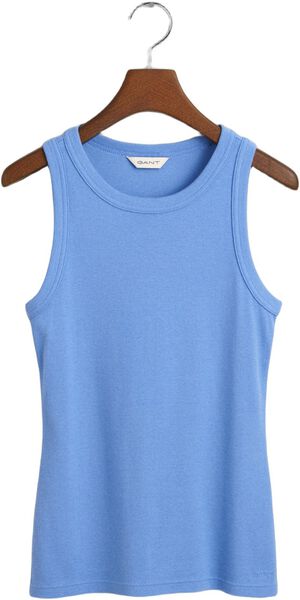 HIGH NECK RIB TANK TOP