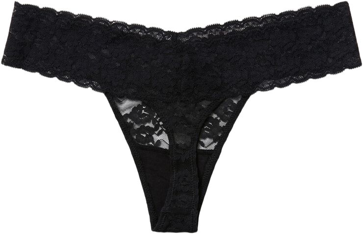 G-streng med blonder