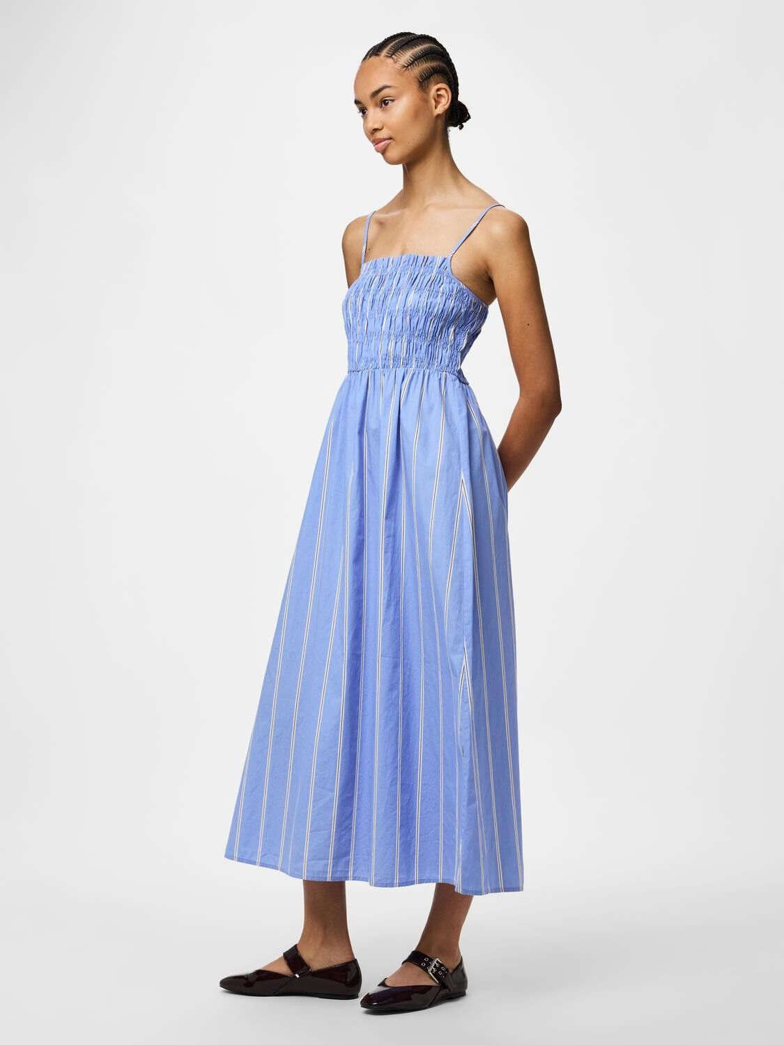 PCPHILIPA STRAP ANKLE DRESS WVN BC