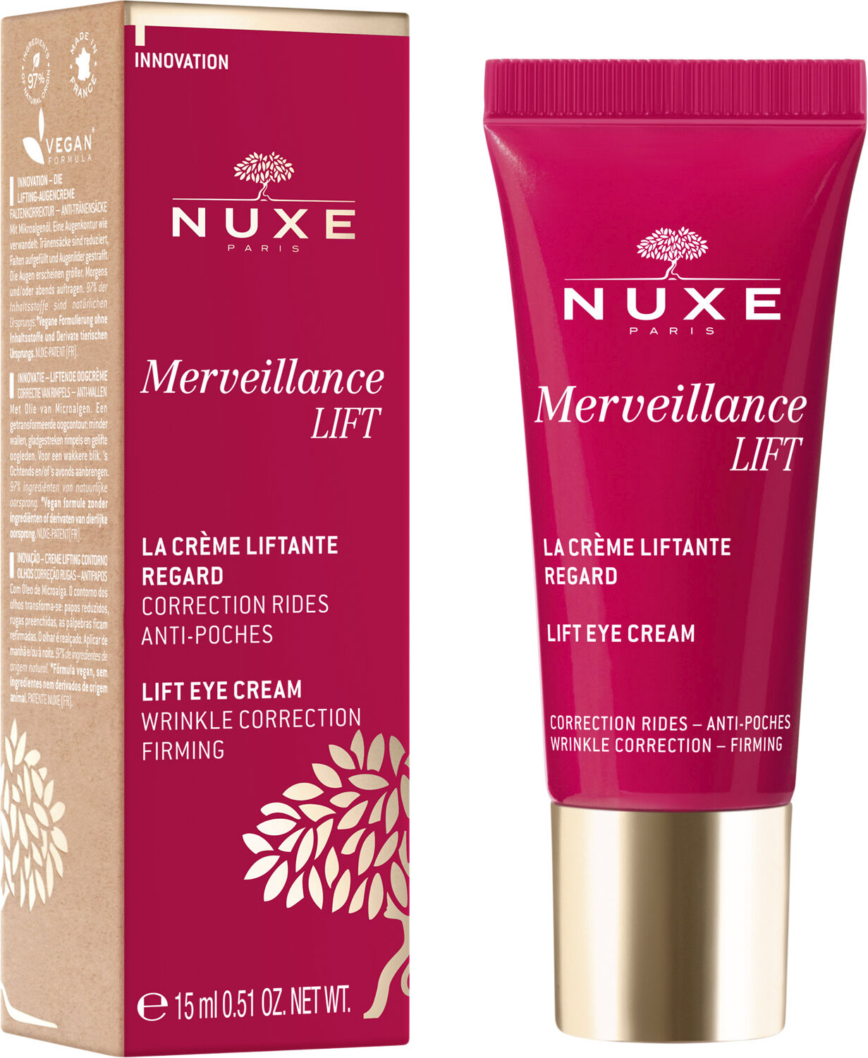 MERVEILLANCE LIFT EYE CONTOUR CREAM 15ML