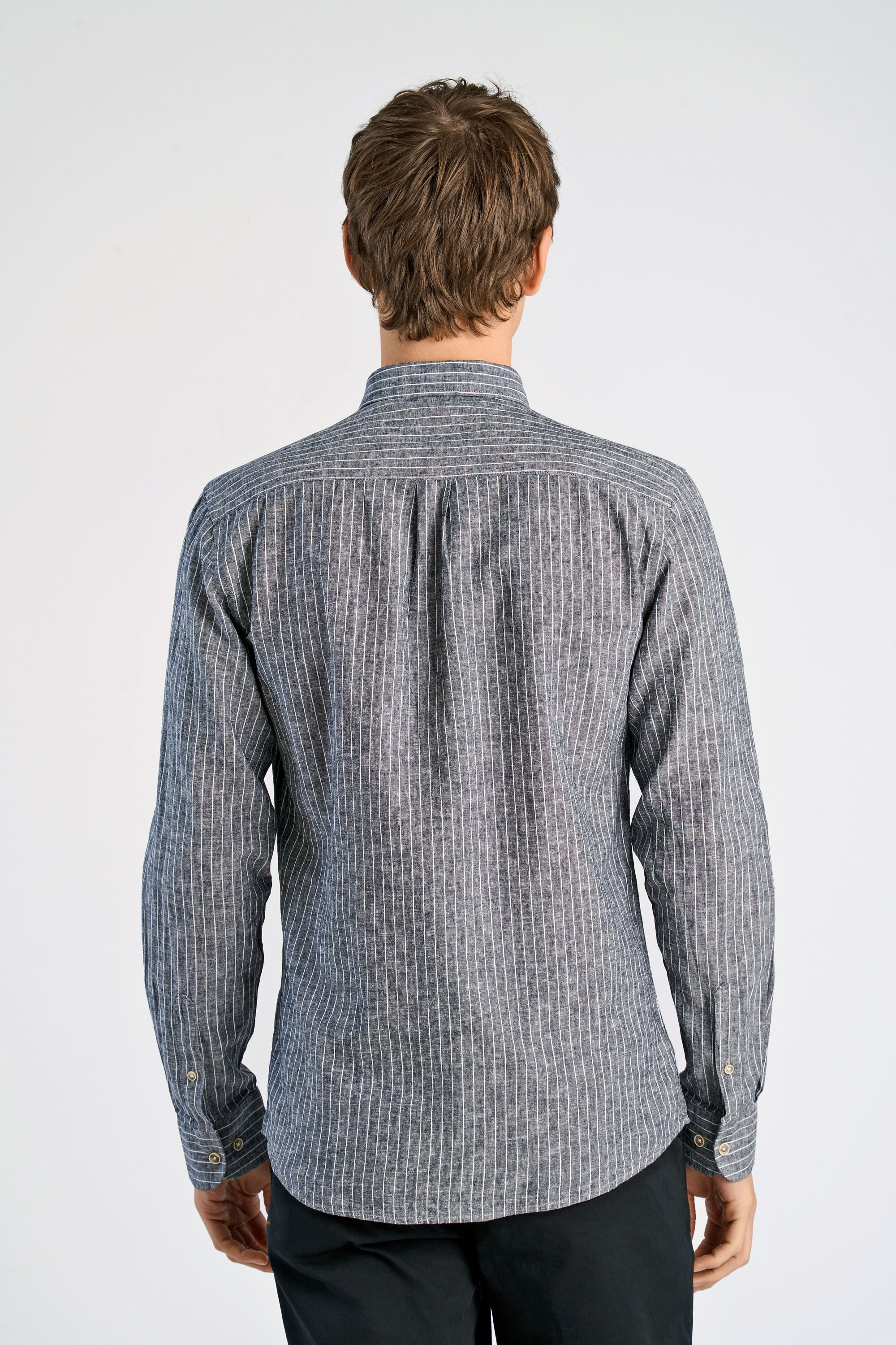 Cotton/linen shirt L/S