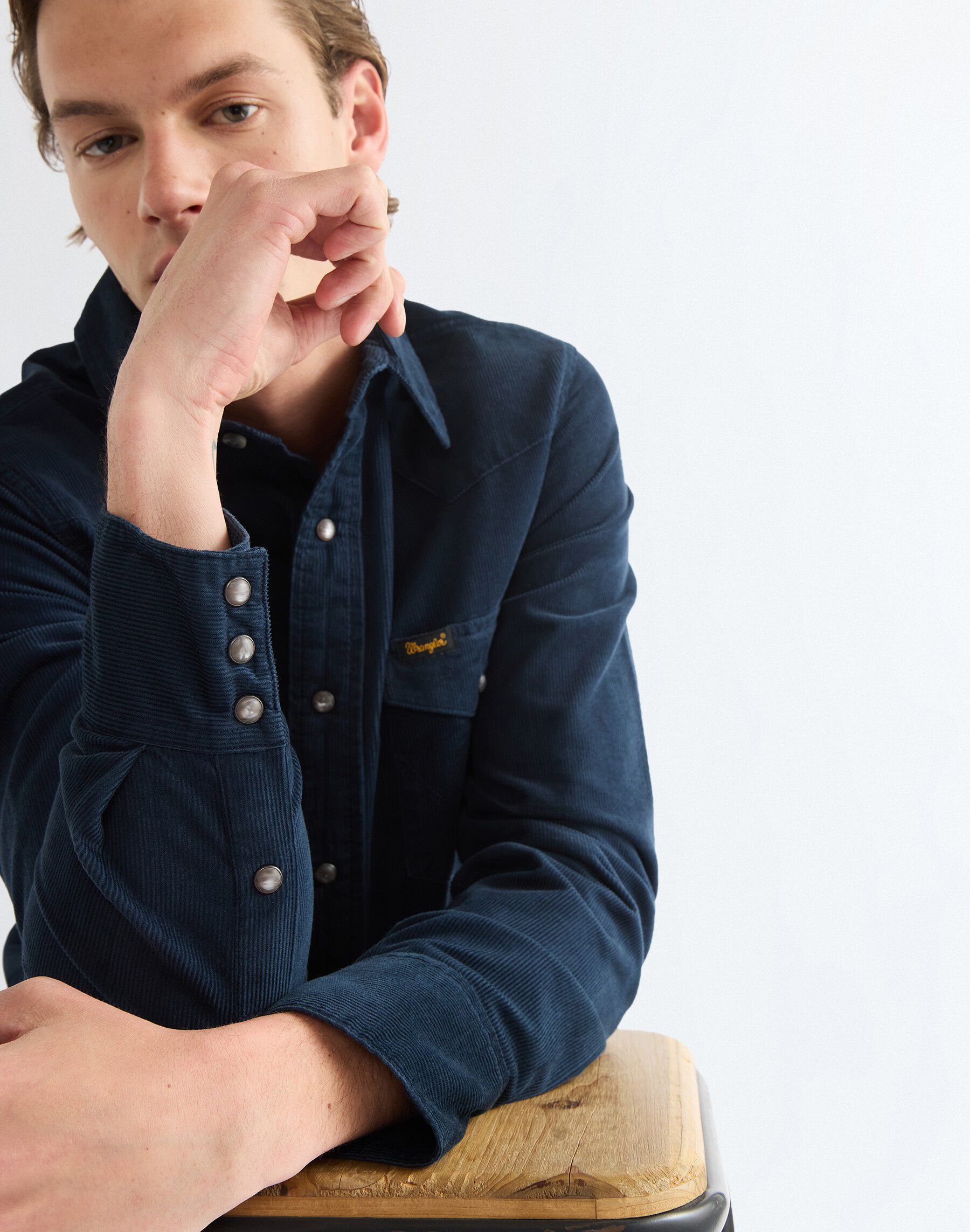 WESTERN_SHIRT DARK_SAPPHIRE
