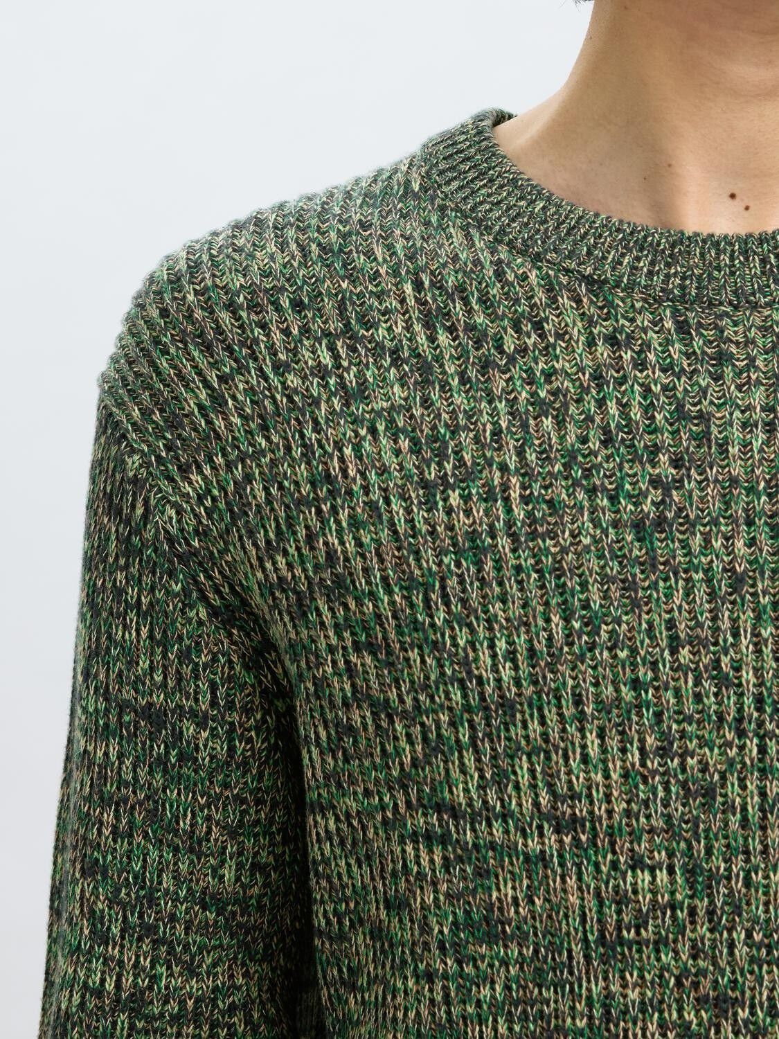 SLHTILUM LS KNIT RELAXED CREW NECK
