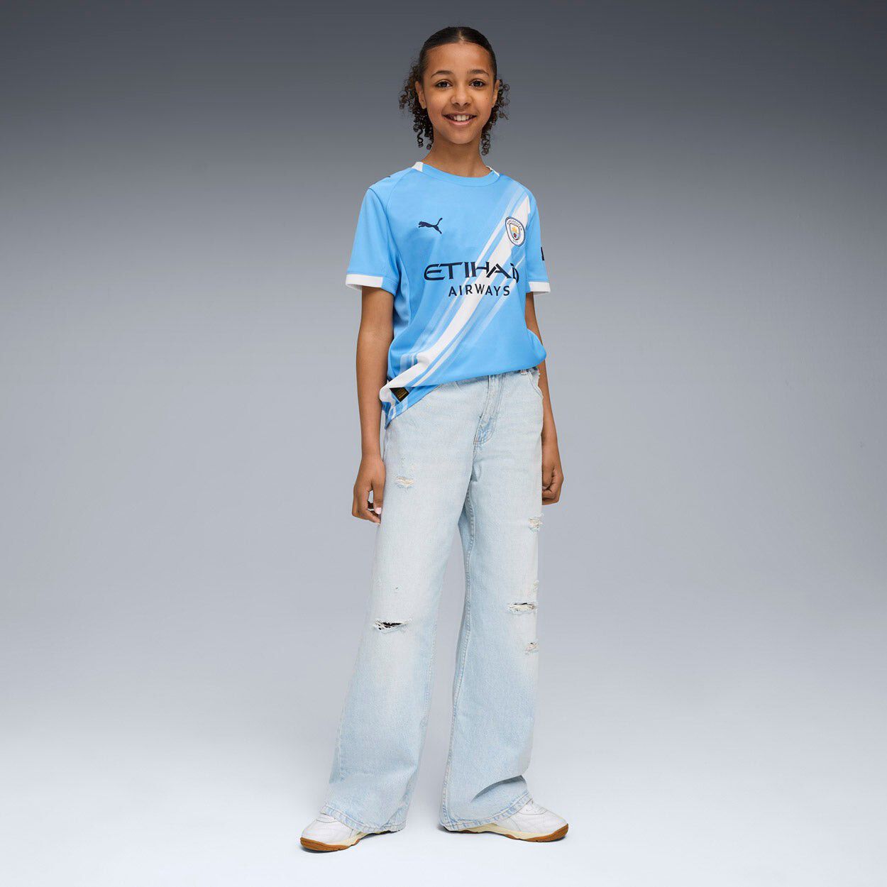 MCFC HOME JERSEY REPLICA JR