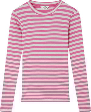 2x2 Cotton Stripe Tuba Tee LS