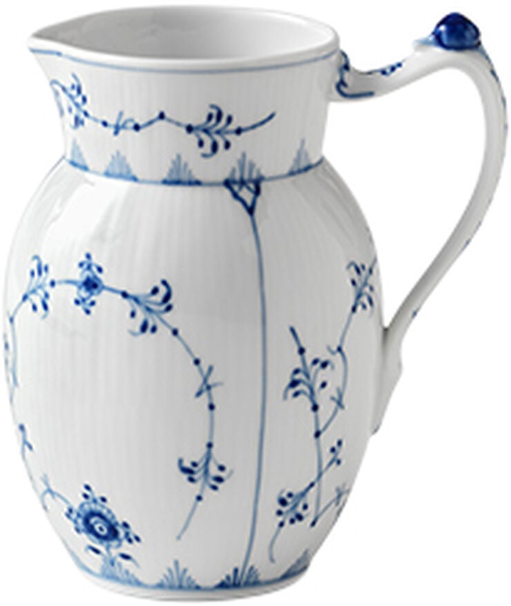 Musselmalet Riflet 0,9 l. kande